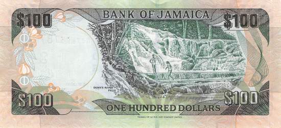 Jamaika 100 Dollar 2007 p84c